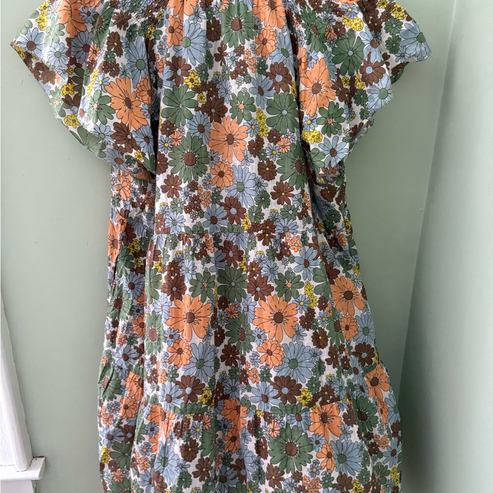 Uncle Frank Multicolor Floral Dress Size Large